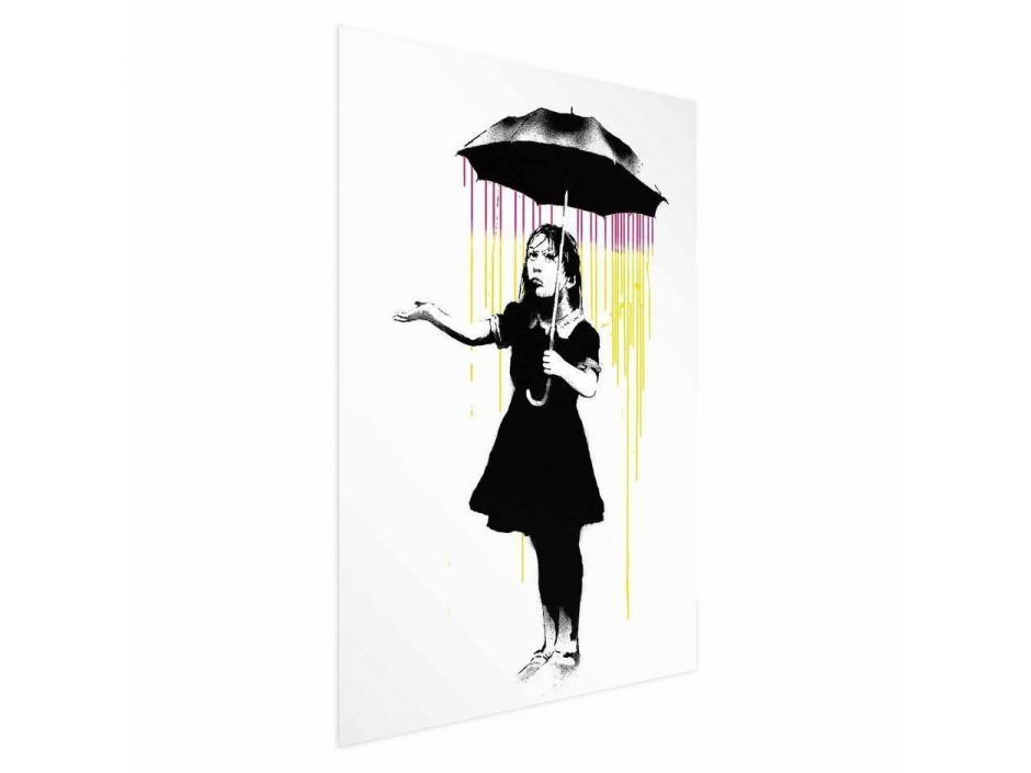 Poster - Girl with an Umbrella