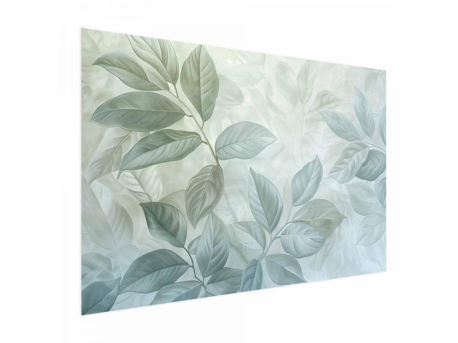 Poster - Mint Leaves - large botanical motif