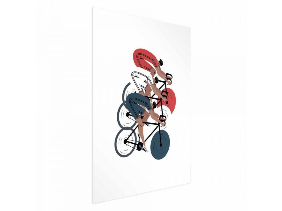 Poster - Olympics - Cycling Race