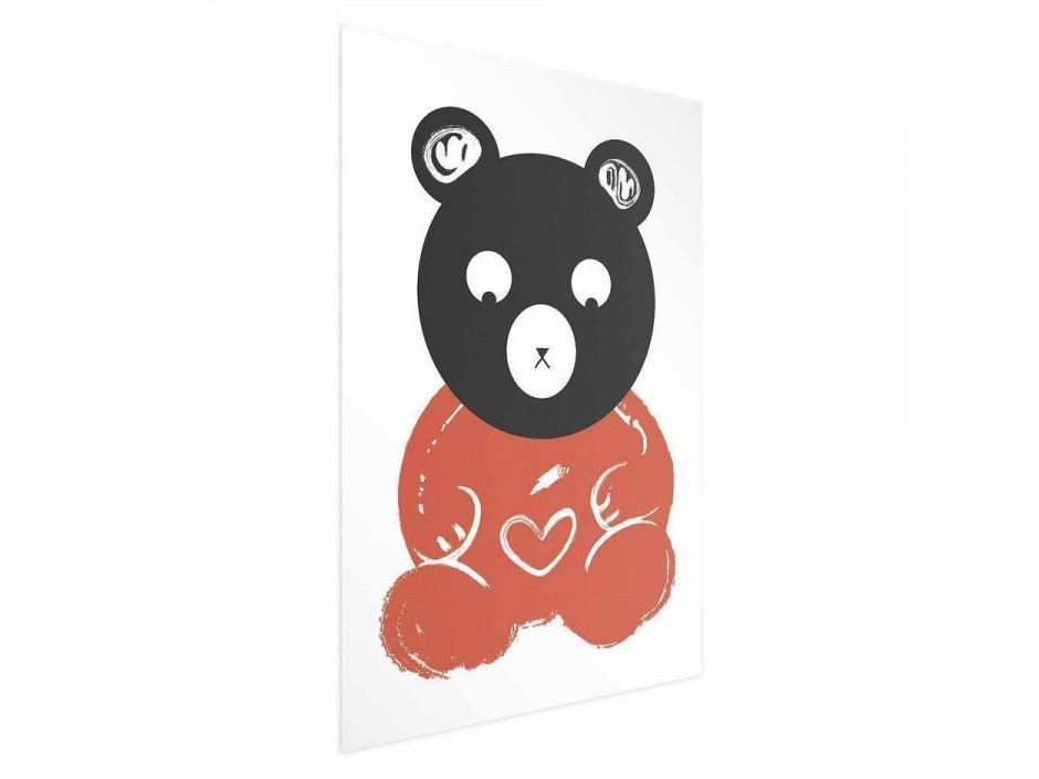 Poster - Thoughtful Bear