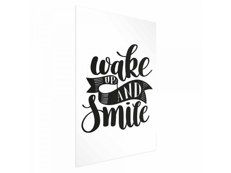 Poster - Wake Up and Smile