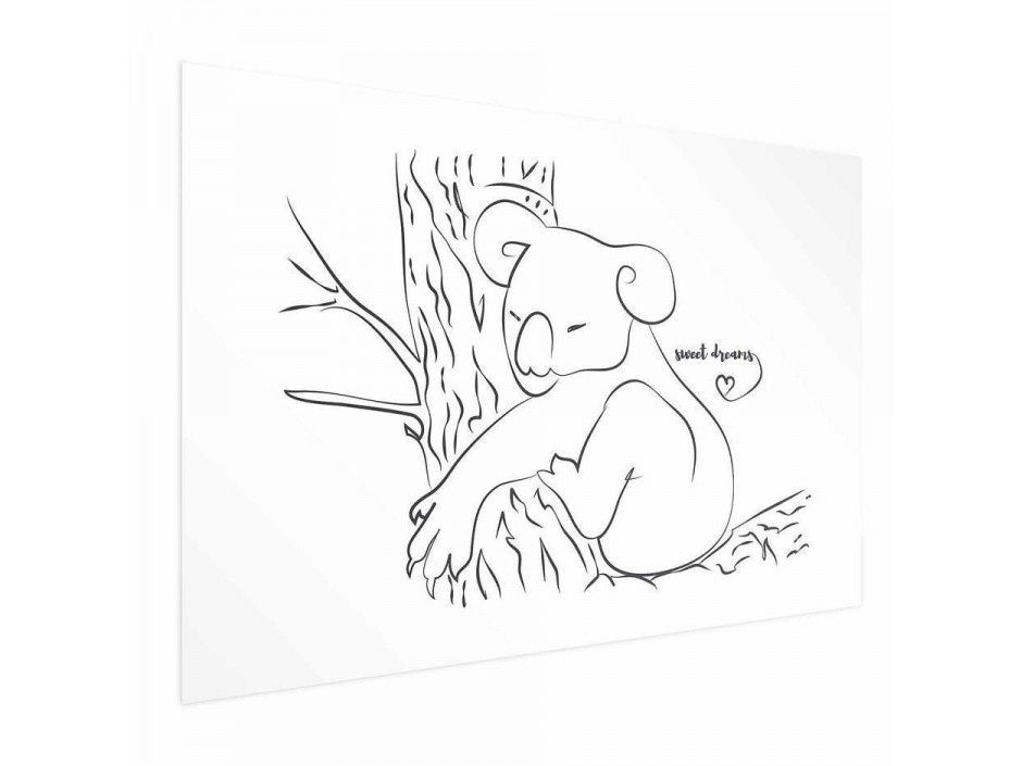 Poster - Sleeping Koala