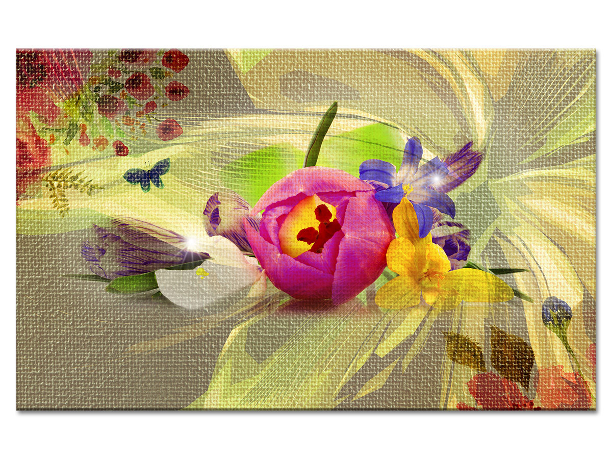 Décor de tableau de bord de fleurs au crochet, ornement de tableau de bord  de fleurs
